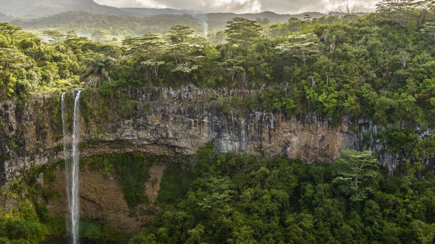 Der größte Berg steht hier im Gorges National Park