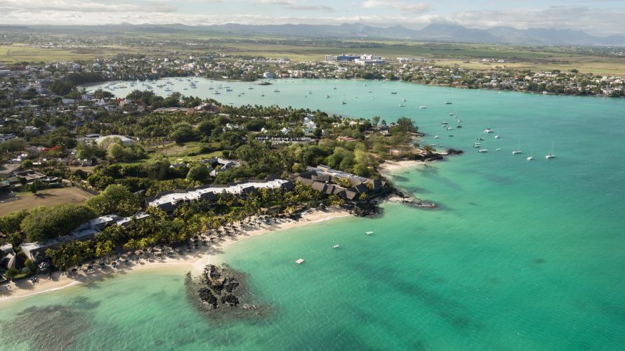 Die Grand Baie ist das fidele Touristenzentrum der Insel