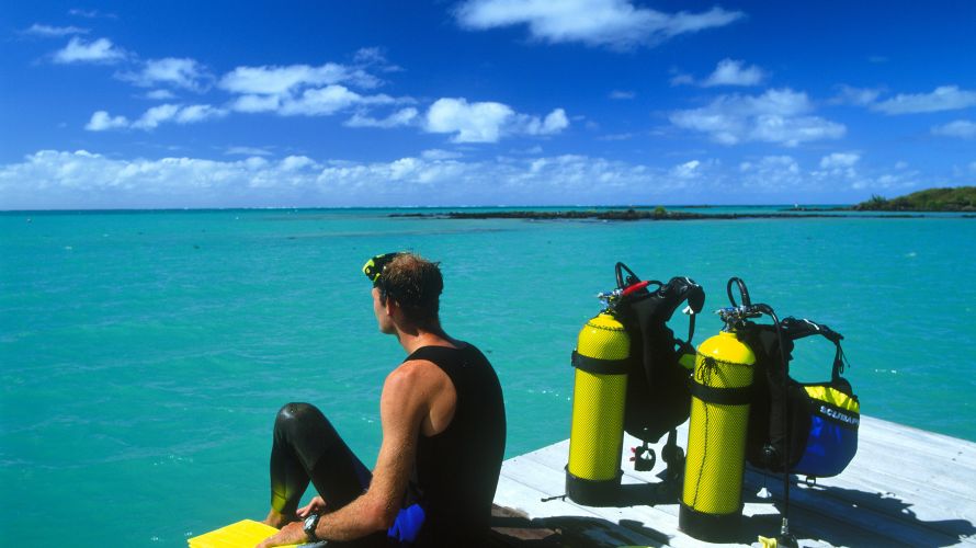 Tauchen im Schiffswrack der Speaker