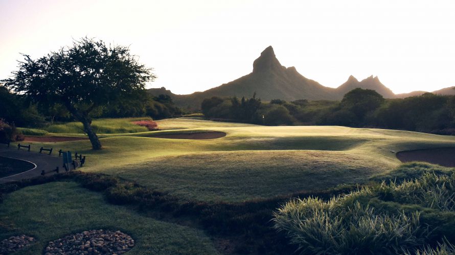 Das morgendliche Golfen in Tamarin ist eine einzigartige Erfahrung